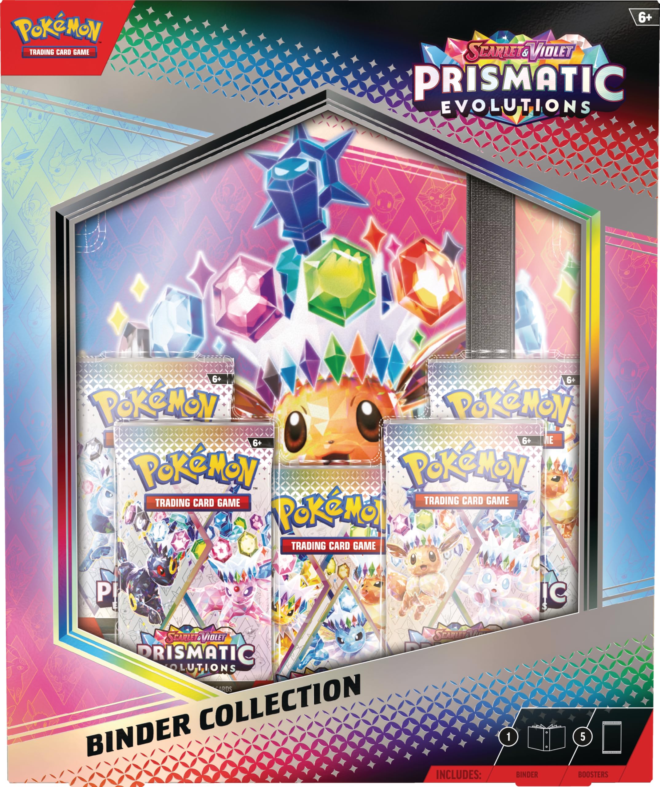Pokemon Scarlet & Violet Prismatic Evolutions Binder Collection