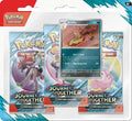 Pokemon Scarlet & Violet Journey Together 3-Pack Blister – Scrafty (3 Booster Packs & 1 Foil Promo Card)