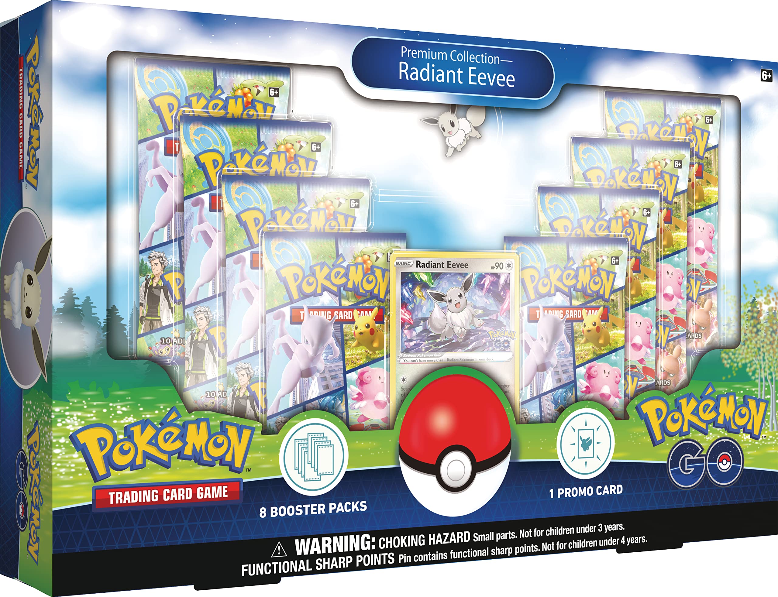 Pokemon TCG Pokemon GO Premium Collection - Radiant Eevee …