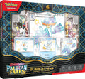 Pokemon Scarlet & Violet Paldean Fates Premium Collection – Quaquaval ex (3 Etched Foil Promo Cards, 1 Oversized Card & 8 Boosters)