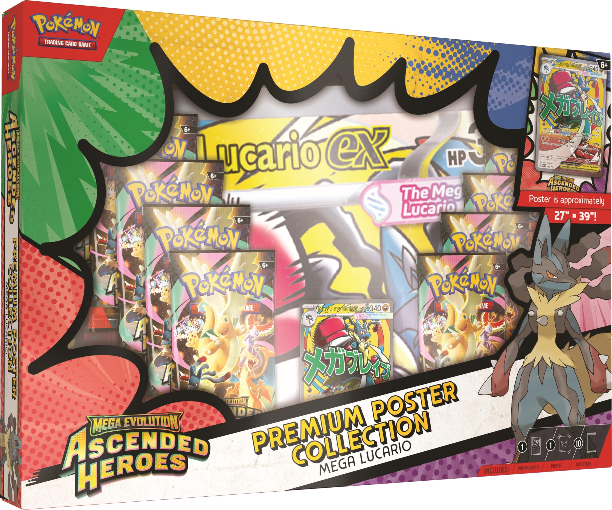 Pokemon TCG Mega Evolution—Ascended Heroes Premium Poster Collection