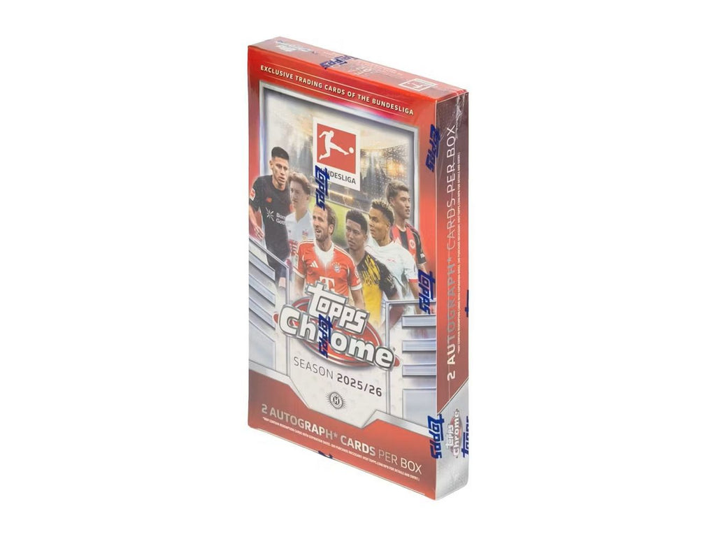 2025-26 Topps Chrome Bundesliga Soccer Hobby Box