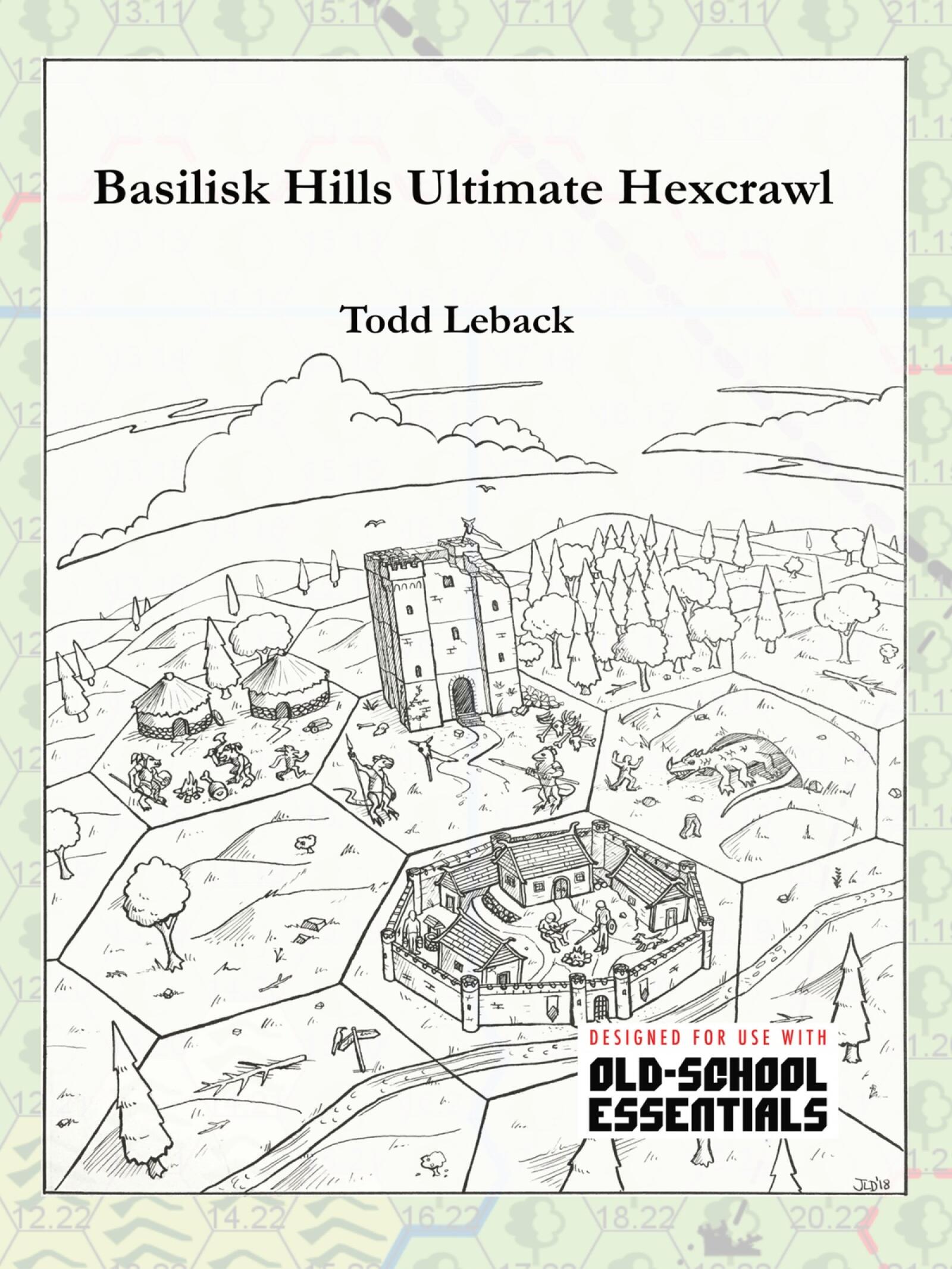 PREORDER Basilisk Hills Ultimate Hexcrawl