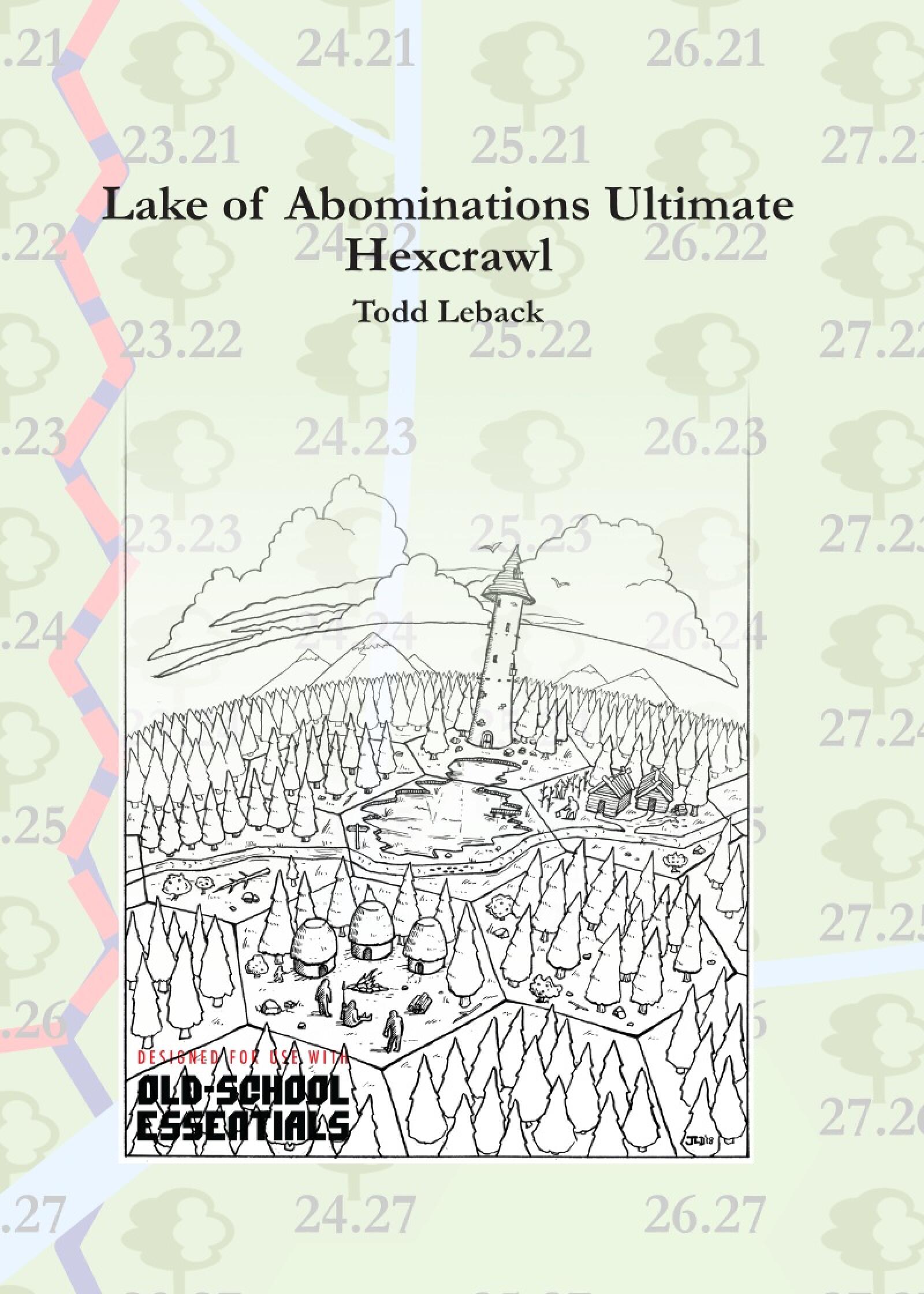 PREORDER Lake of Abominations Ultimate Hexcrawl