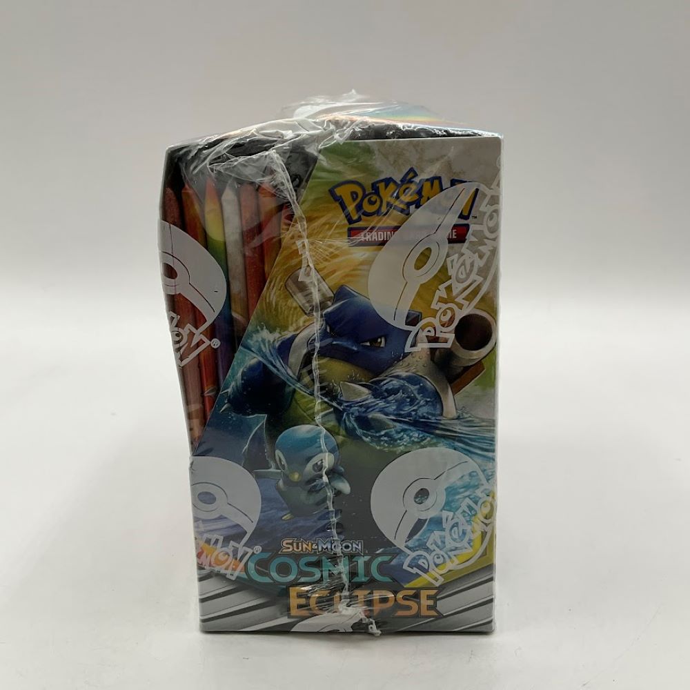 Pokemon Sun & Moon Cosmic Eclipse Booster Box #1 *See Pictures*