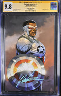 Captain America #1 - Rob Liefeld NYCC Virgin Edition - CGC Signature Series 9.8