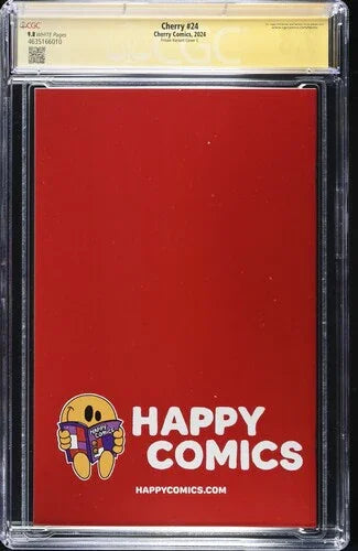 Cherry #24 - Frison White Logo Variant - Dual Signed CGC Signature Series 9.8