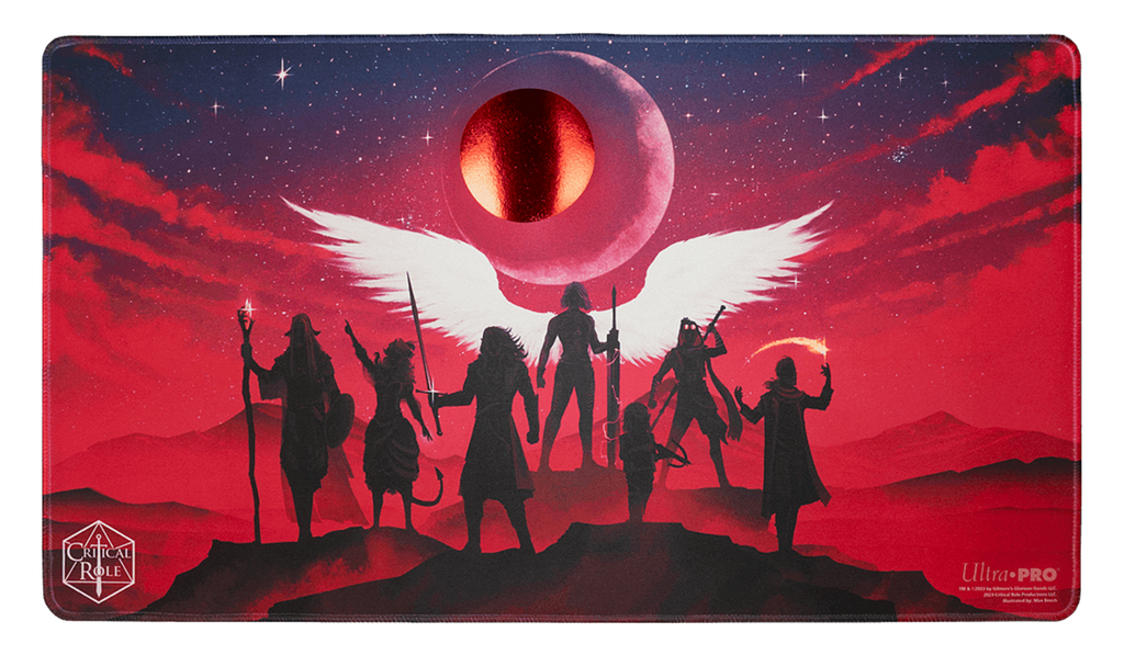 Critical Role Live Show Stitched Edge Playmat with Spot Foil