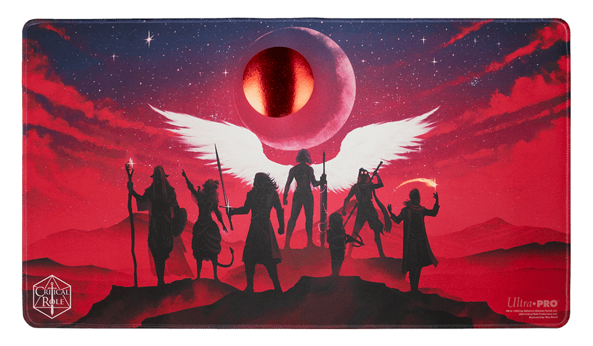 Critical Role Live Show Stitched Edge Playmat with Spot Foil