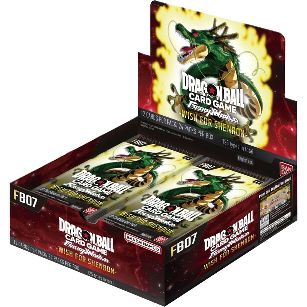 Dragon Ball Super: Fusion World Wish for Shenron Booster Box 24 Packs