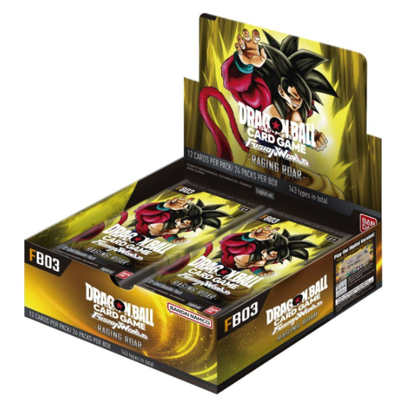 Dragon Ball Super: Fusion World Raging Roar Booster Box 24 Packs