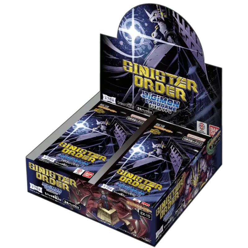 Digimon: Sinister Order Booster Box 24 Packs