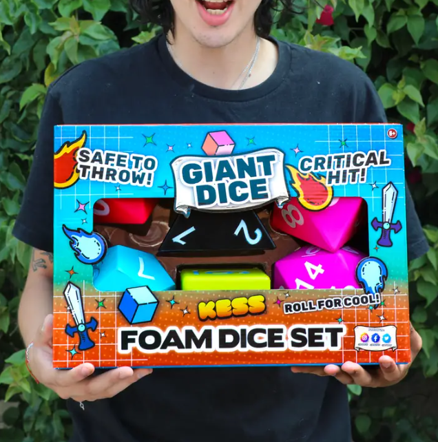 Giant RPG Dice Set