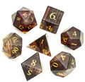 Foam Brain Games: RPG Gemstone Dice Set - Blonde Hair