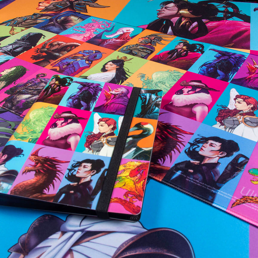 Commander Masters Pop Collage 8ft Table Playmat for Magic The Gathering