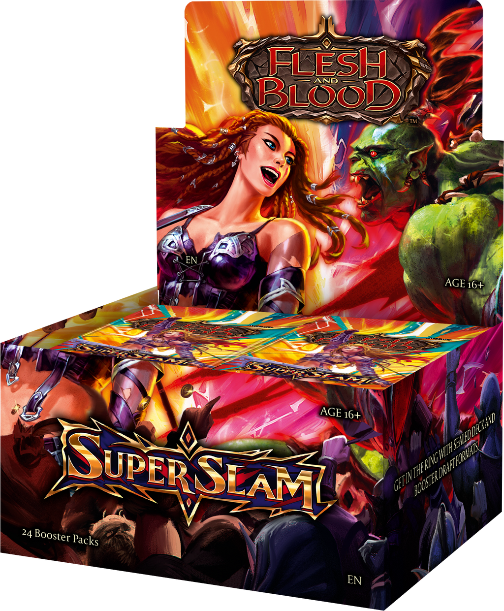 Flesh & Blood: Super Slam Booster Box Display