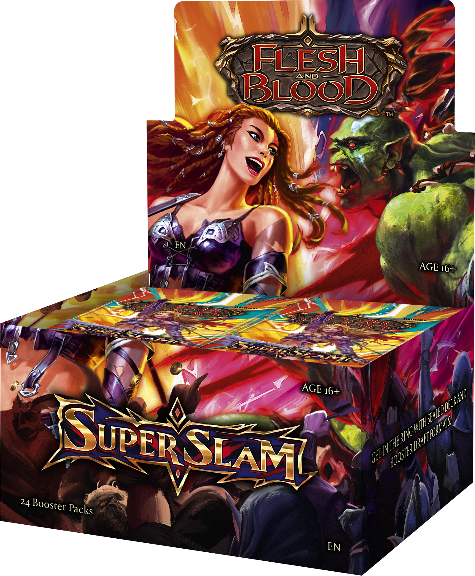 Flesh & Blood: Super Slam Booster Box Display