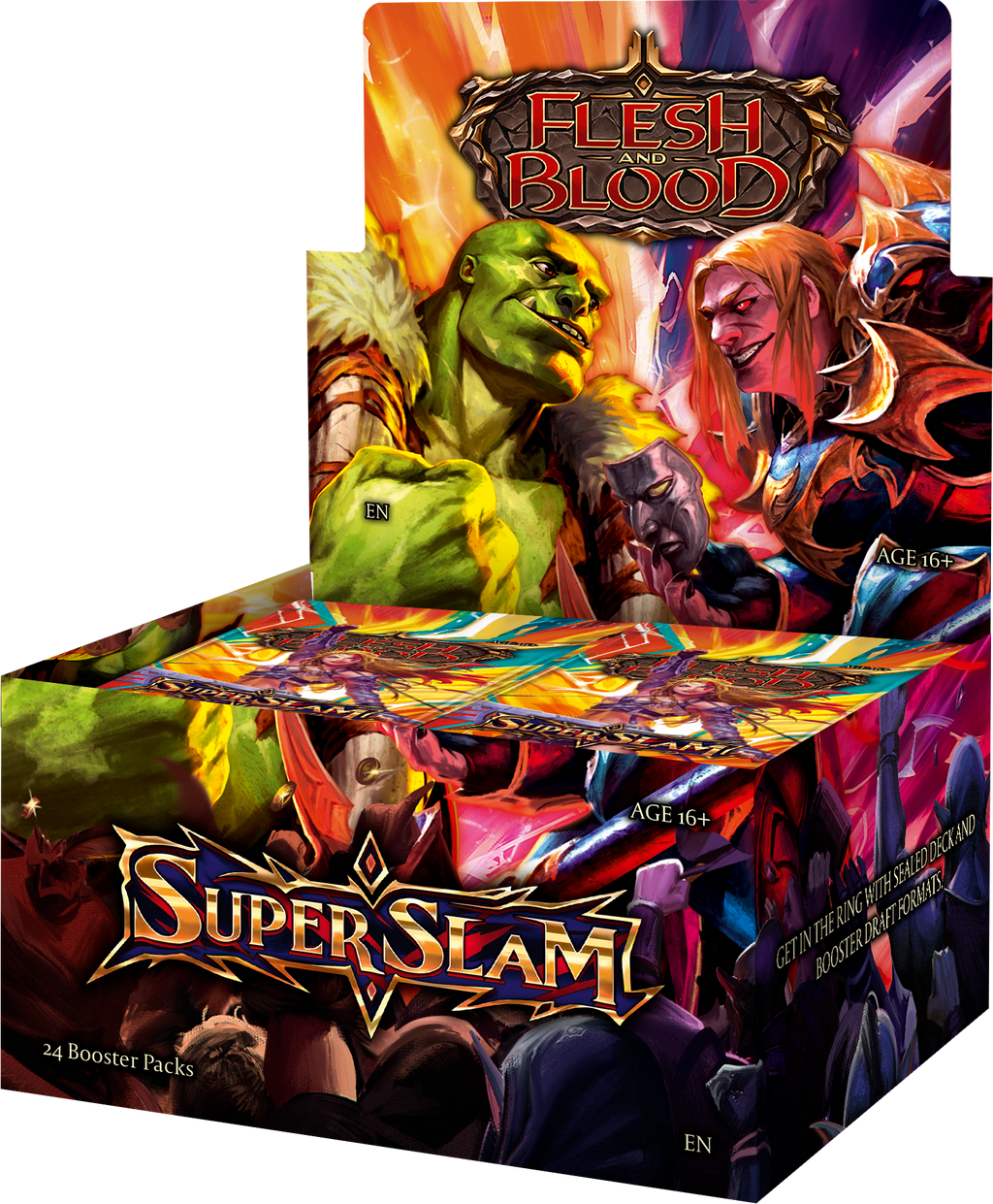 Flesh & Blood: Super Slam Booster Box Display