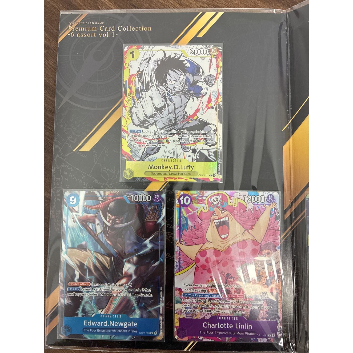 One Piece TCG: National Premium Card Collection - 6 assort vol.1
