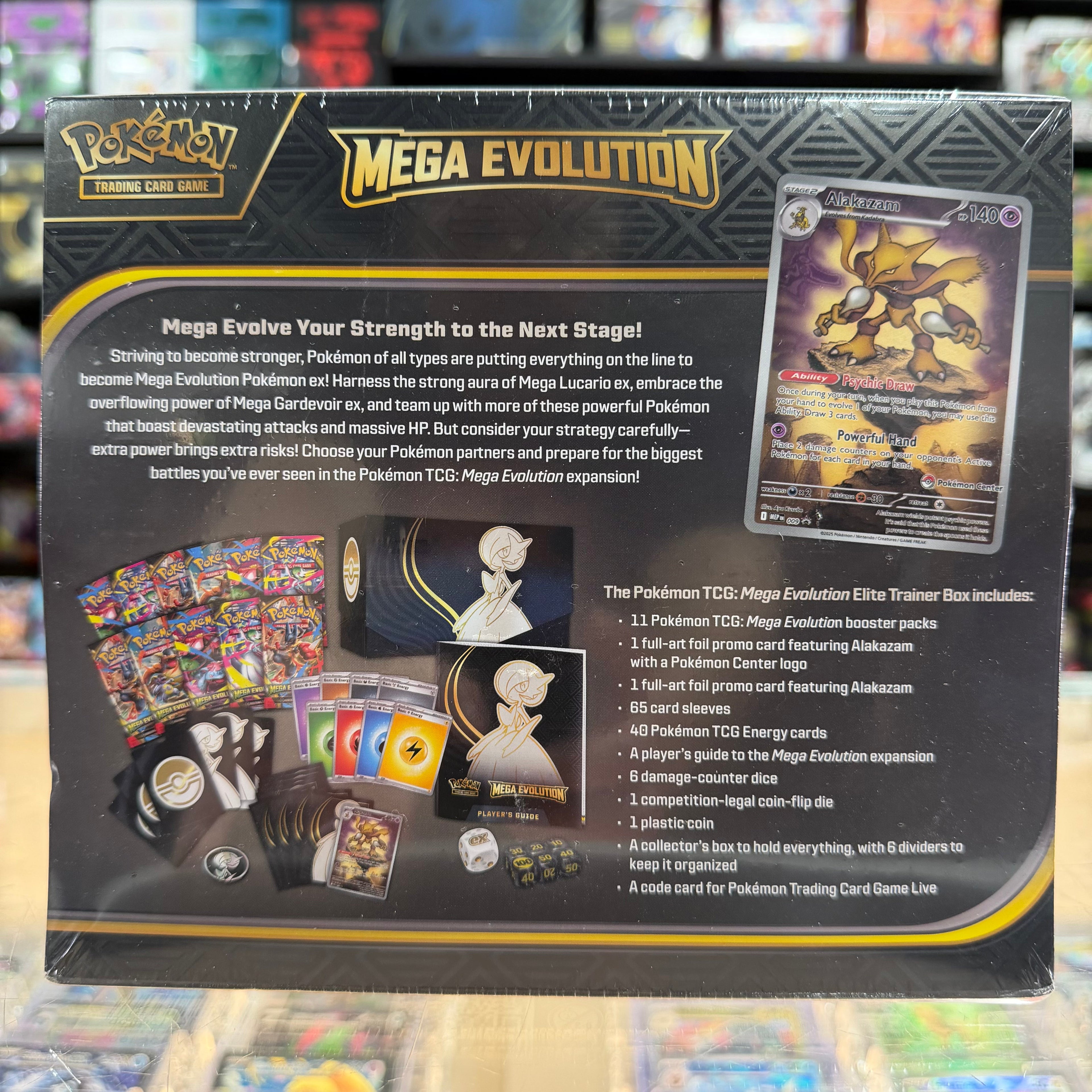 Pokemon TCG Mega Evolution Elite Trainer Box (ETB) (Mega Gardevoir) (Pokémon Center Exclusive)