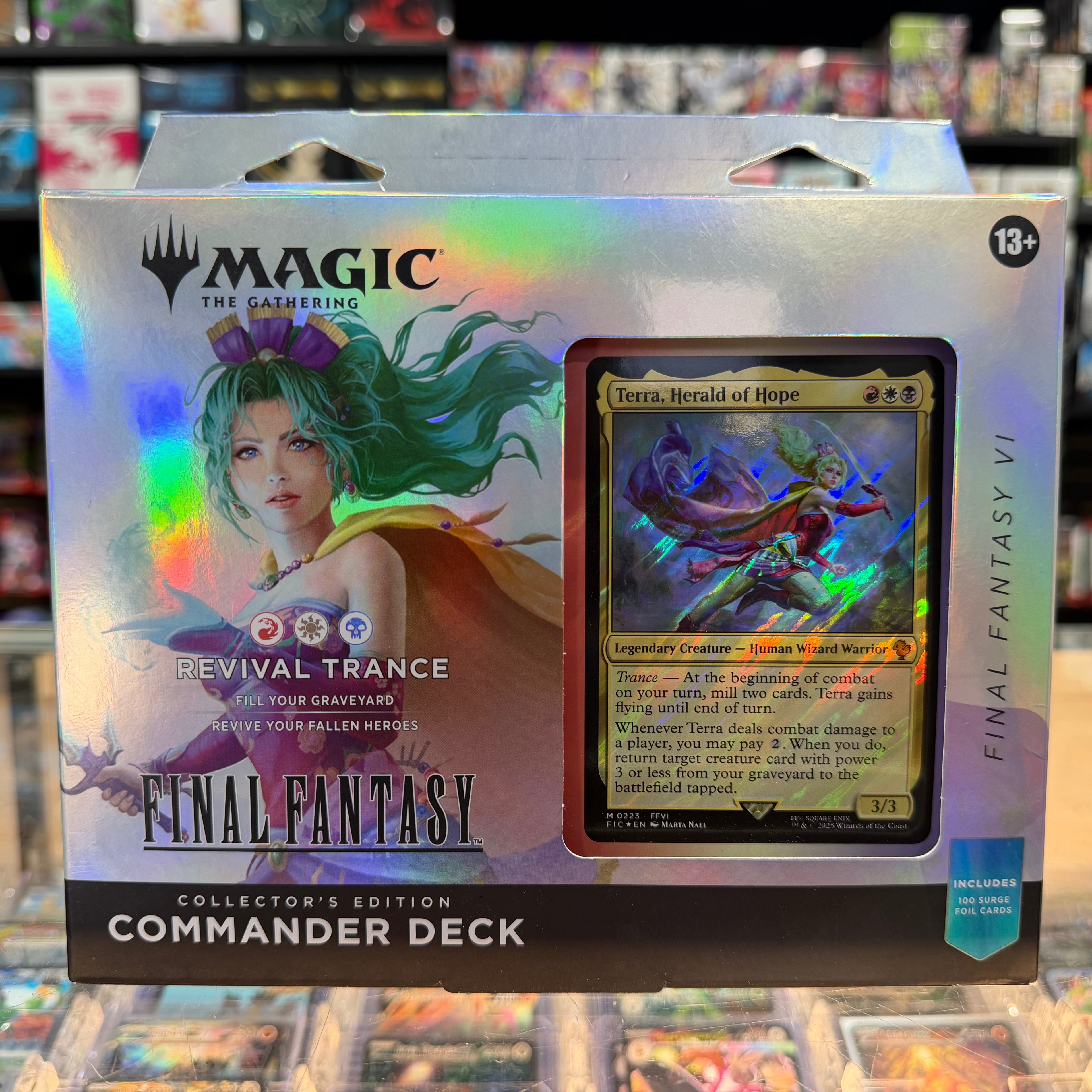 Magic The Gathering FINAL FANTASY - Commander Deck (Revival Trance Collector's Edition)