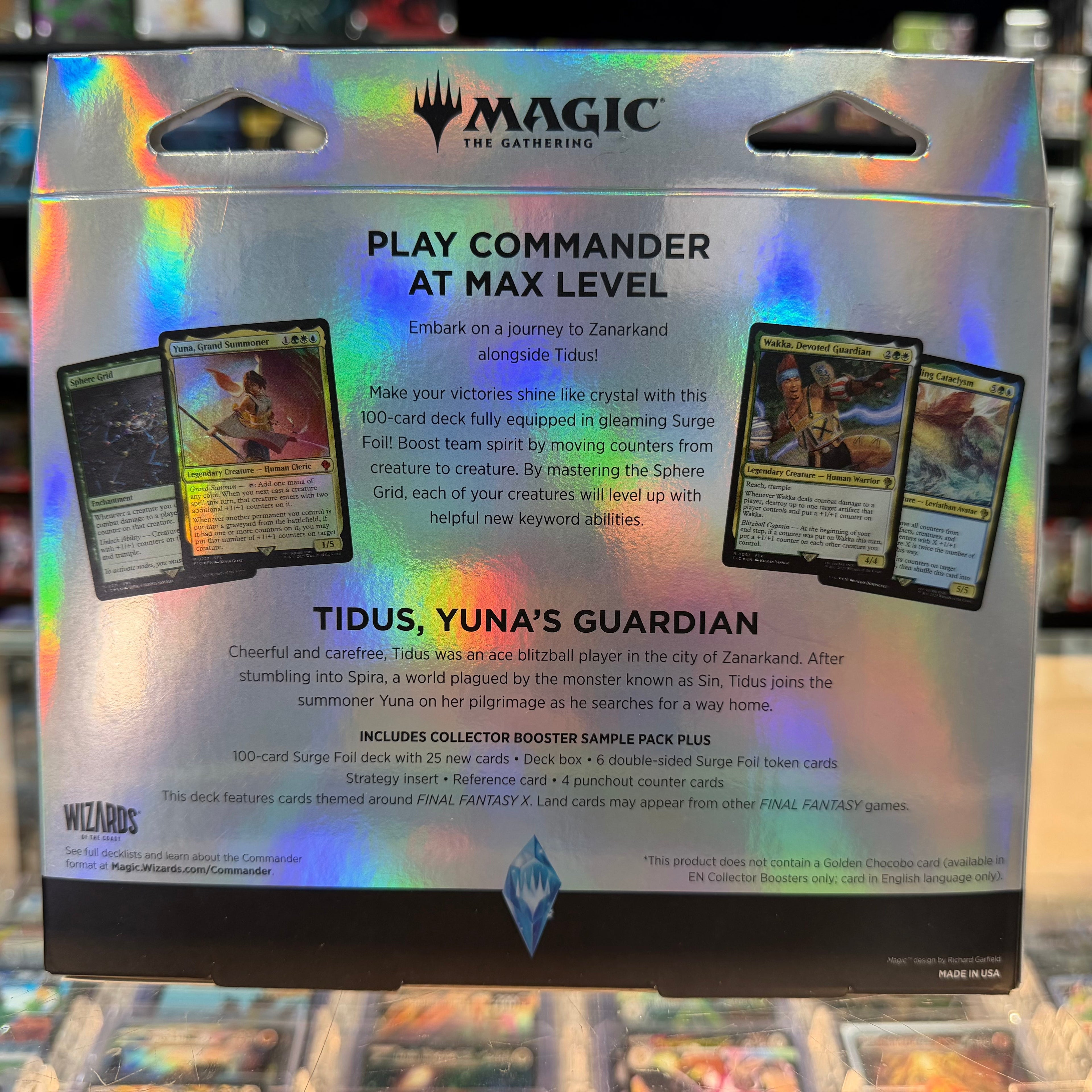 Magic The Gathering FINAL FANTASY - Commander Deck (Counter Blitz Collector's Edition)
