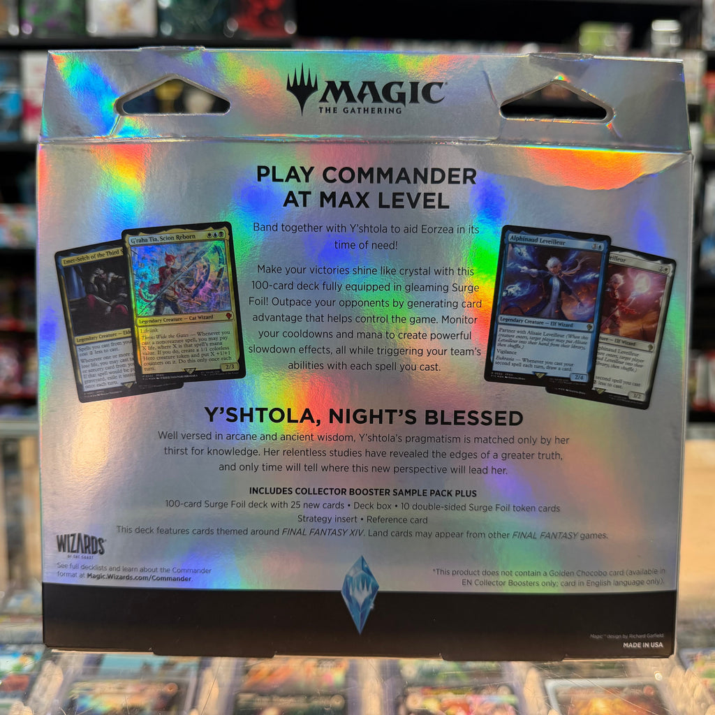 Magic The Gathering FINAL FANTASY - Commander Deck (Scions & Spellcraft Collector's Edition)