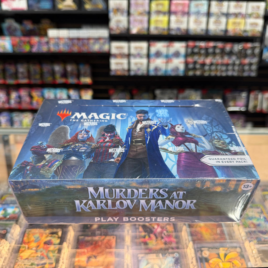 Magic The Gathering Murders at Karlov Manor - Play Booster Display