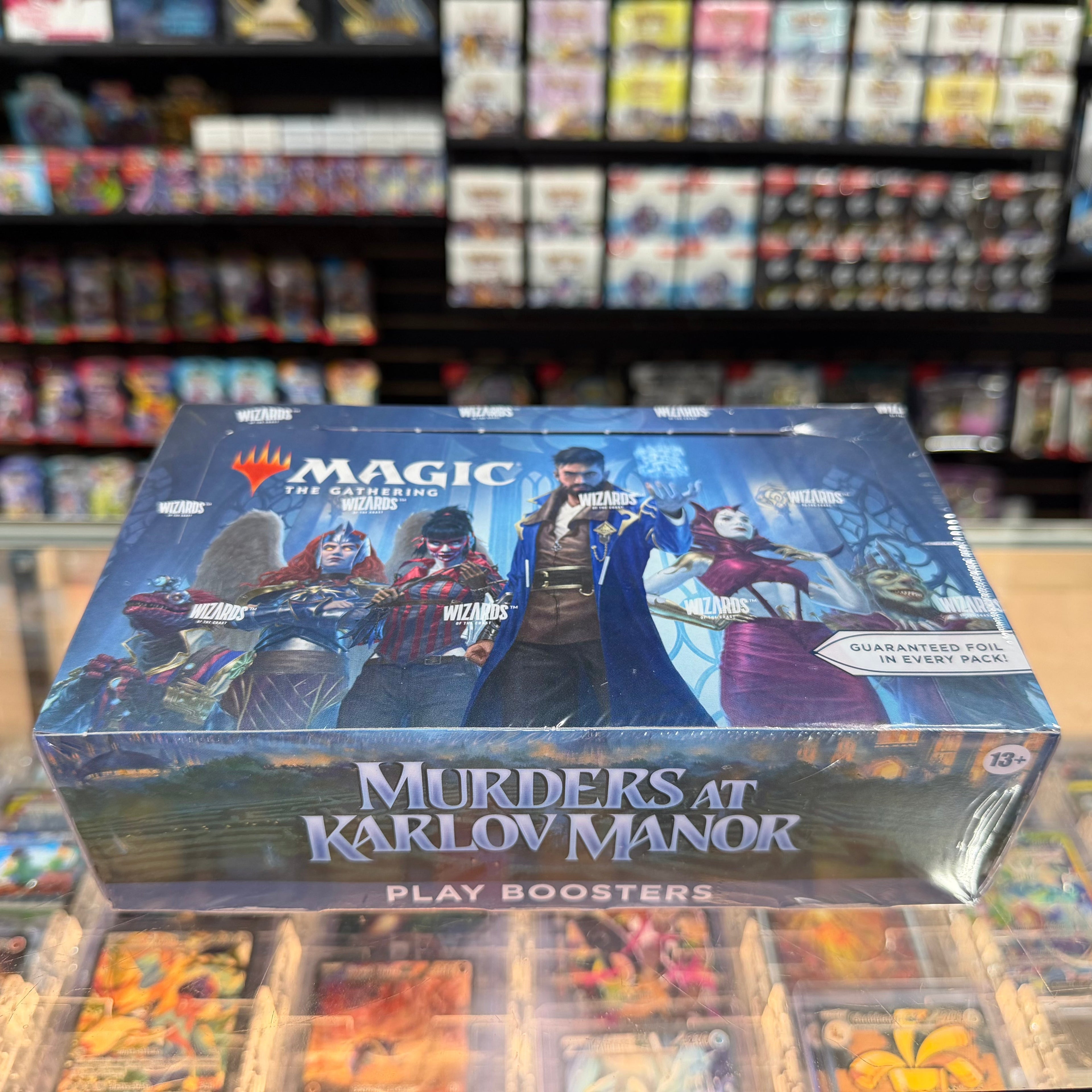 Magic The Gathering Murders at Karlov Manor - Play Booster Display