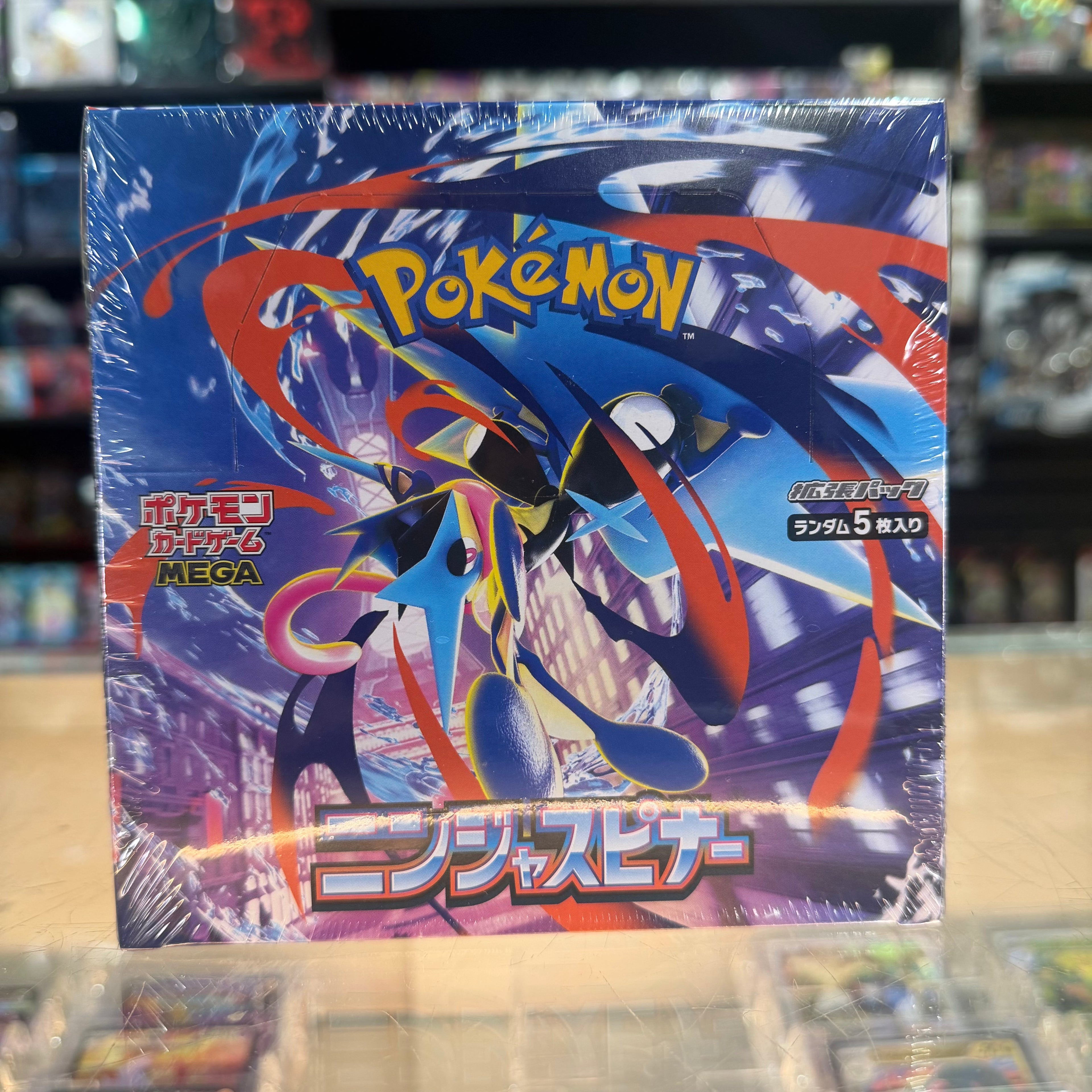 Pokemon TCG Mega Evolution: Ninja Spinner Booster Box (J)