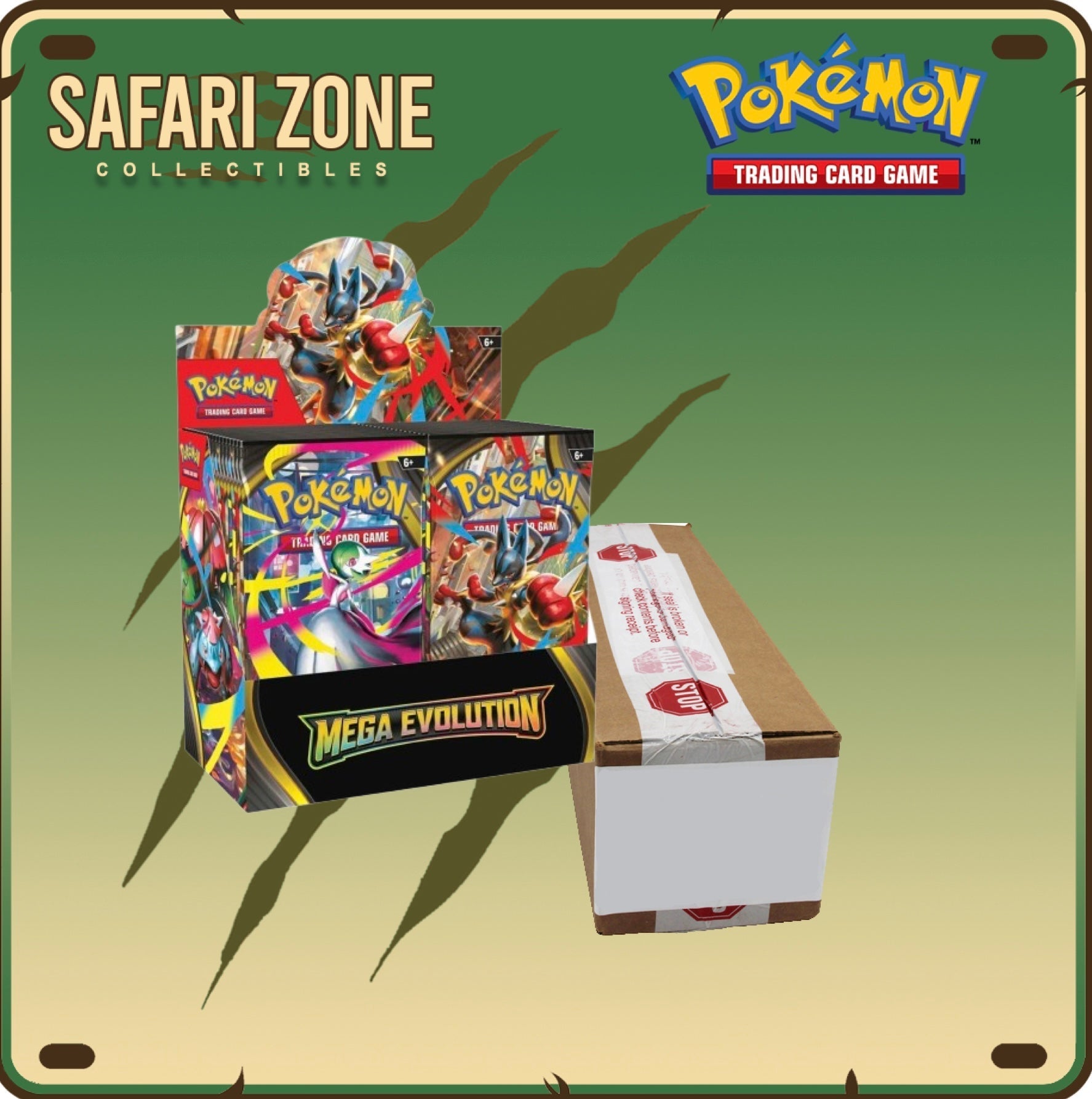 Pokemon TCG ME01 - Mega Evolutions Booster Box Case (No Promos)