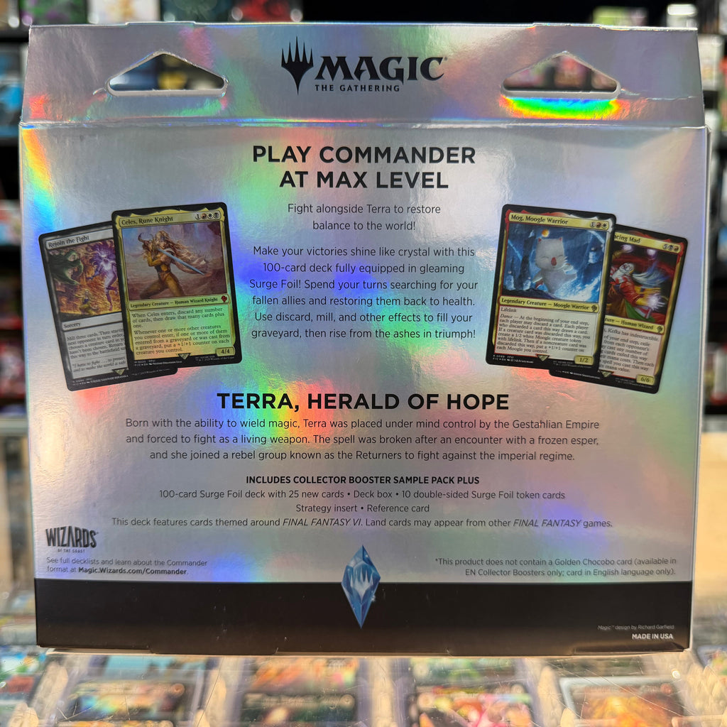 Magic The Gathering FINAL FANTASY - Commander Deck (Revival Trance Collector's Edition)