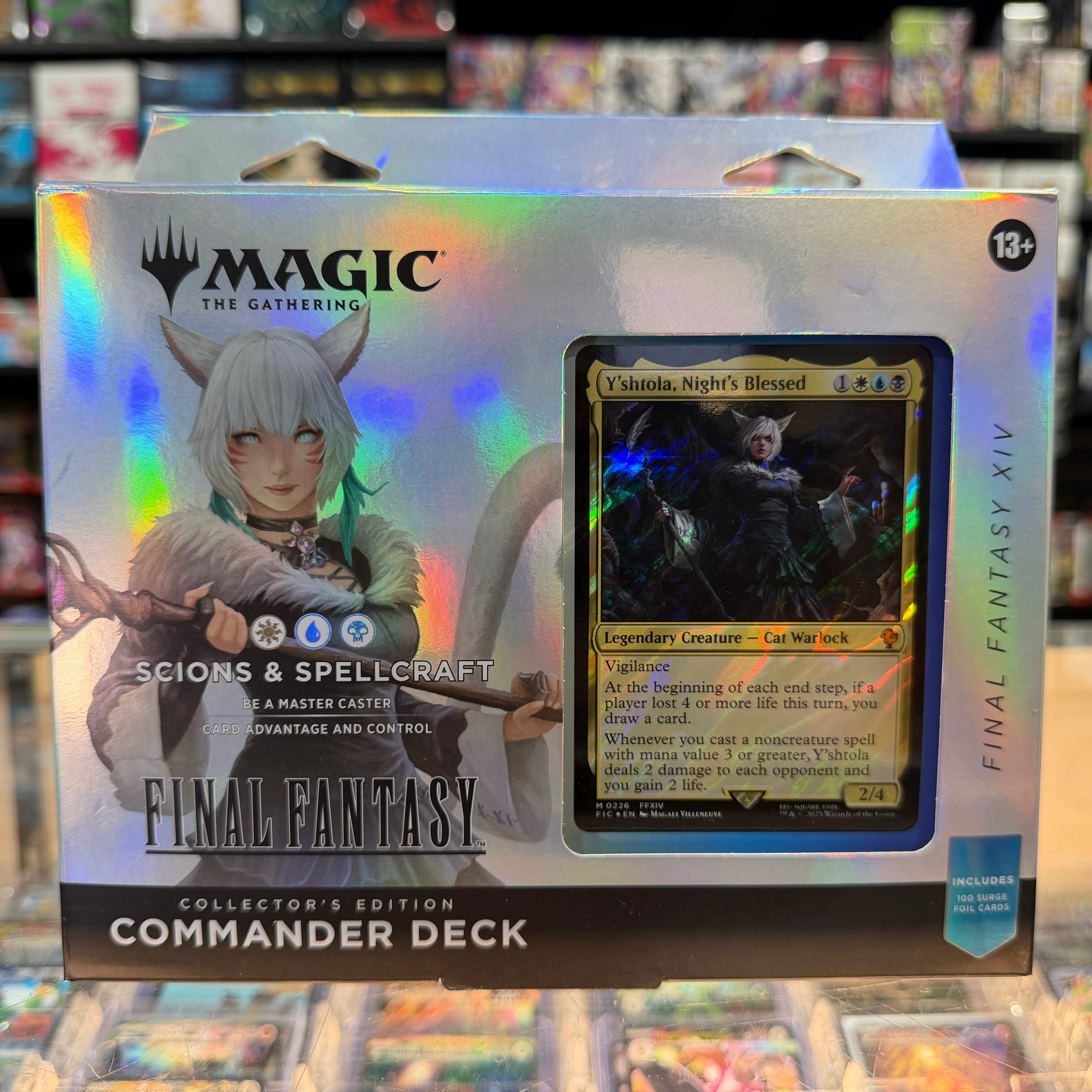 Magic The Gathering FINAL FANTASY - Commander Deck (Scions & Spellcraft Collector's Edition)