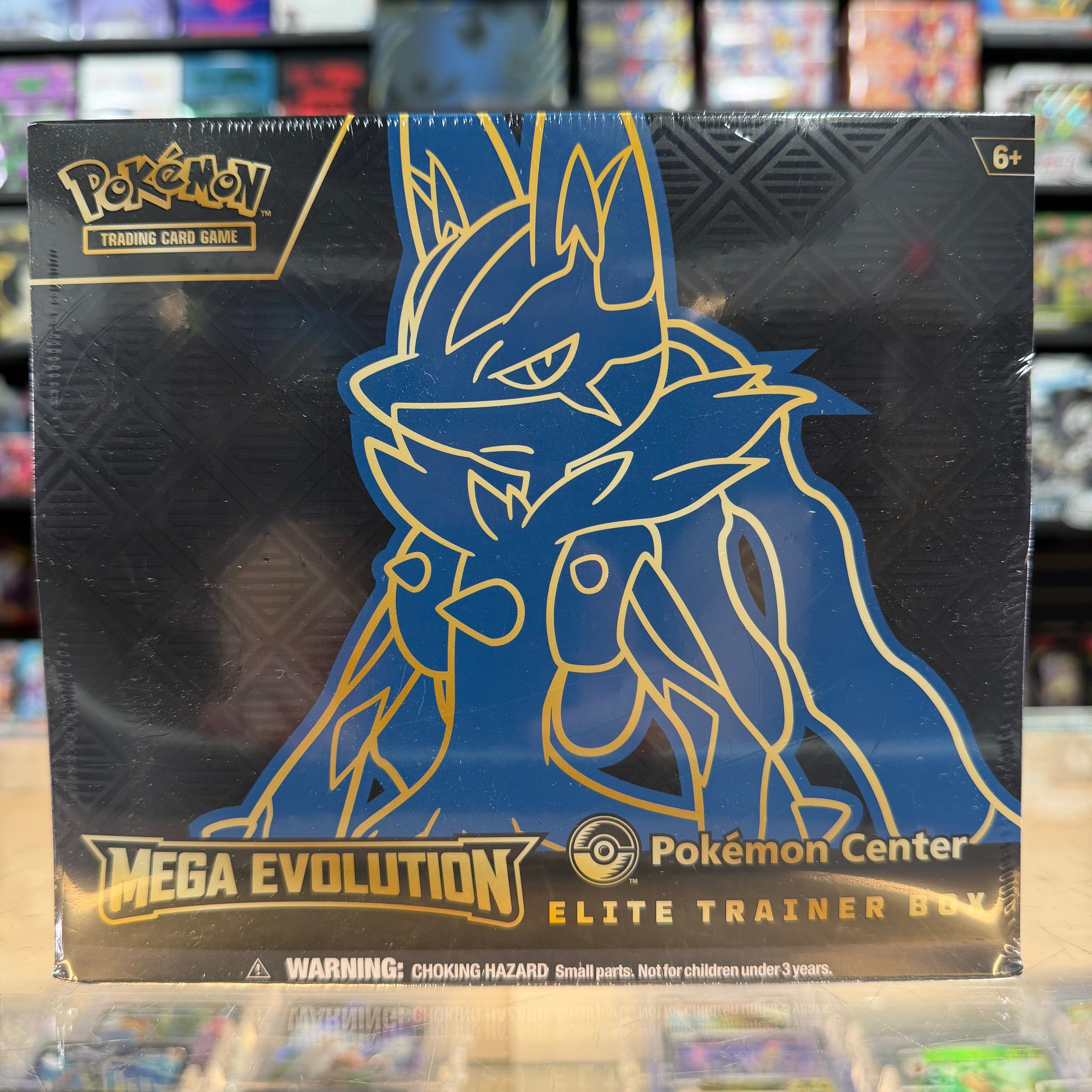 Pokemon TCG Mega Evolution Elite Trainer Box (ETB) (Mega Lucario) (Pokémon Center Exclusive)