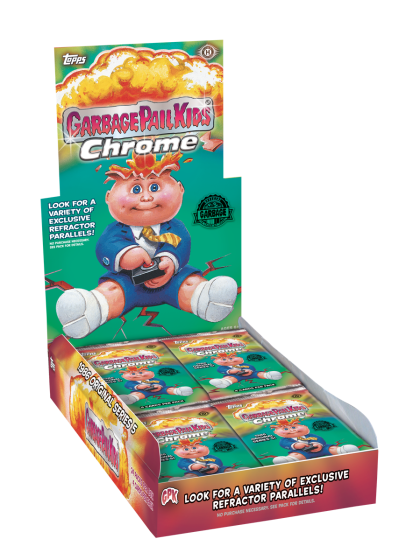 Garbage Pail Kids: 2022 Topps Chrome Booster Box 24 Packs