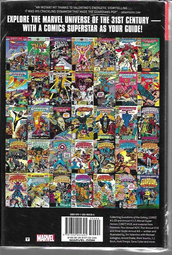 Guardians of the Galaxy by Jim Valentino Omnibus