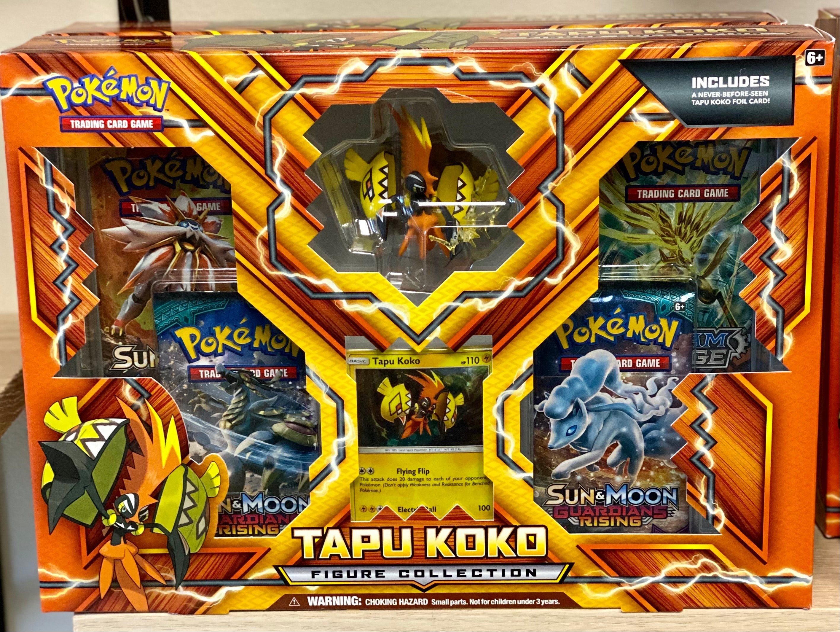 Pokemon TCG Tapu Koko Figure Collection Box
