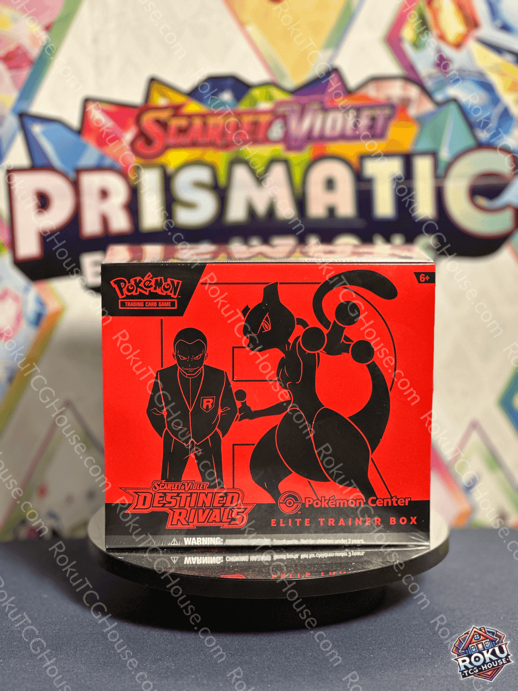 Destined Rivals Elite Trainer Box (ETB) (Pokemon Center Exclusive)
