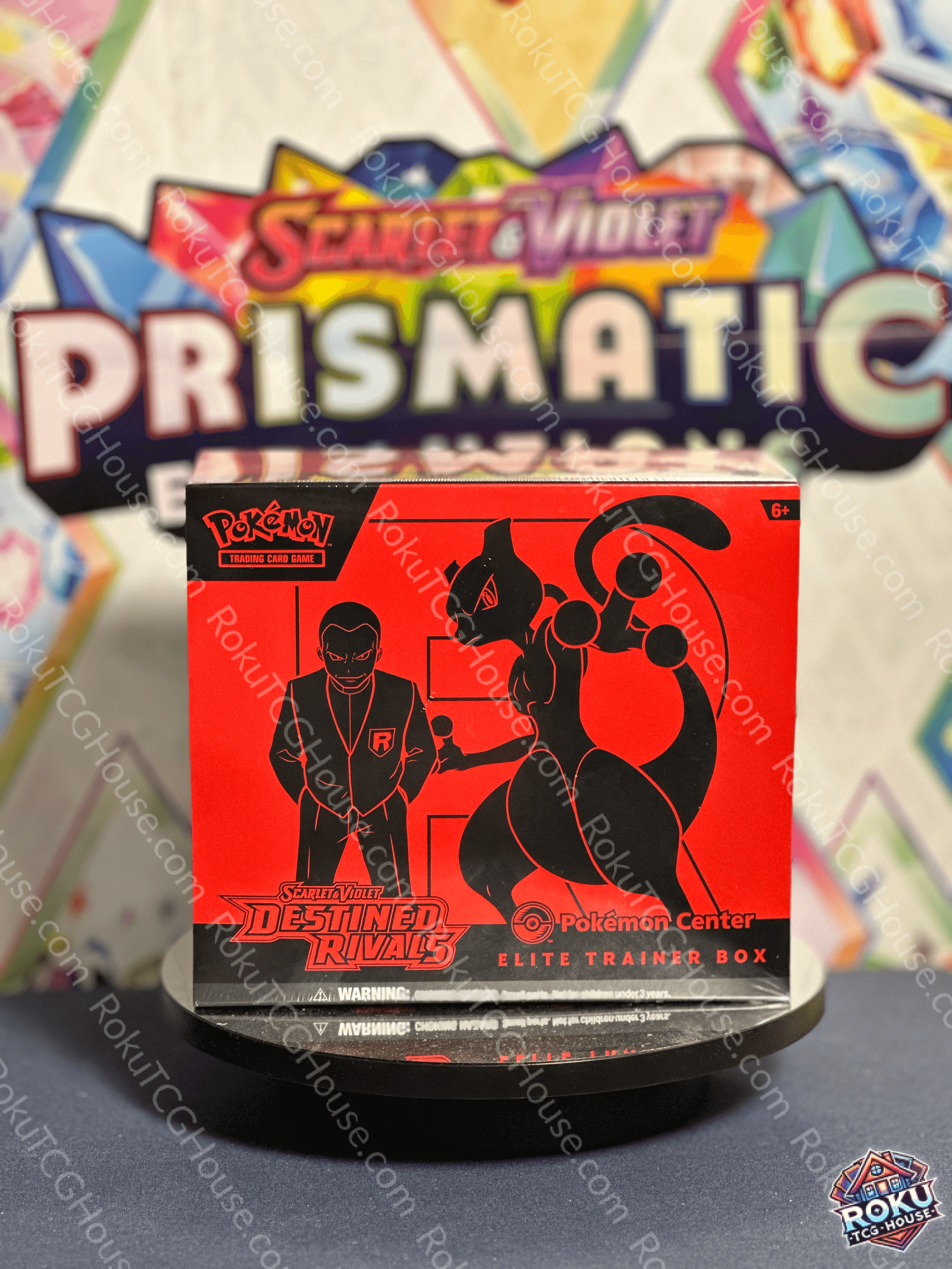 Destined Rivals Elite Trainer Box (ETB) (Pokemon Center Exclusive)