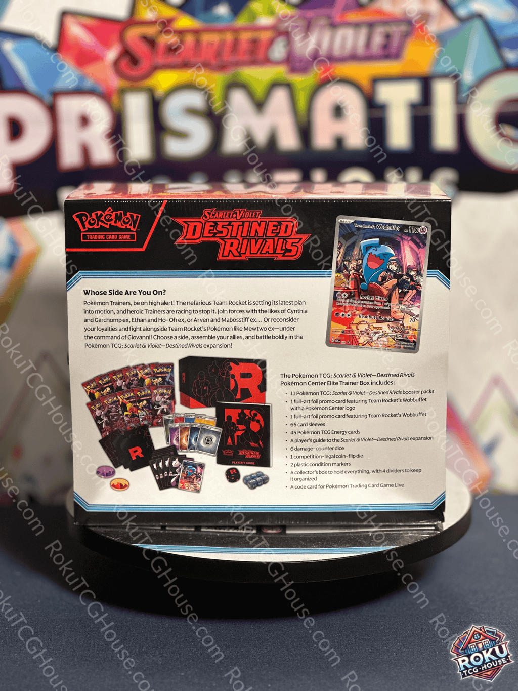 Destined Rivals Elite Trainer Box (ETB) (Pokemon Center Exclusive)