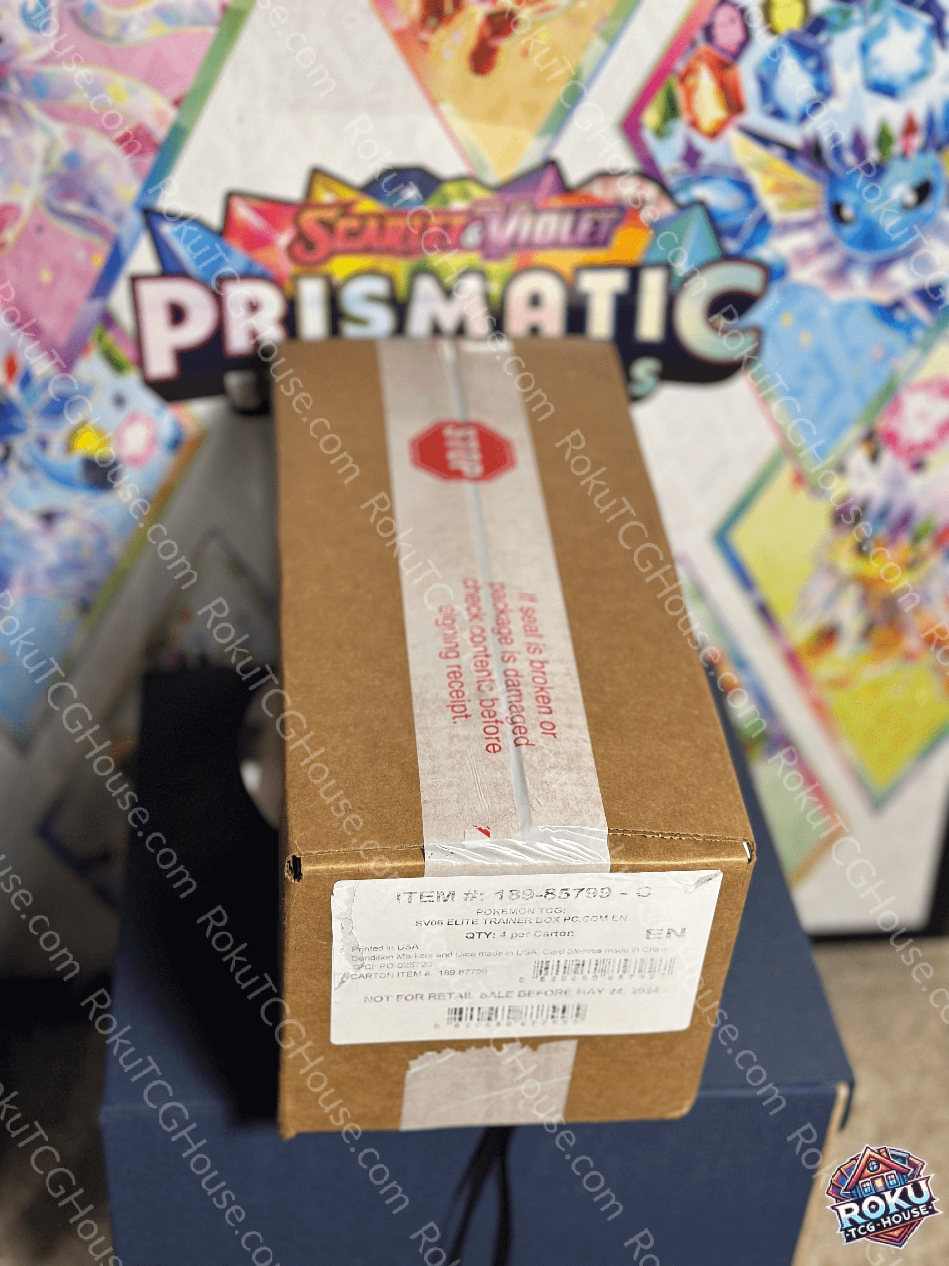 Twilight Masquerade - Pokemon Center Elite Trainer Box (ETB) (Case)