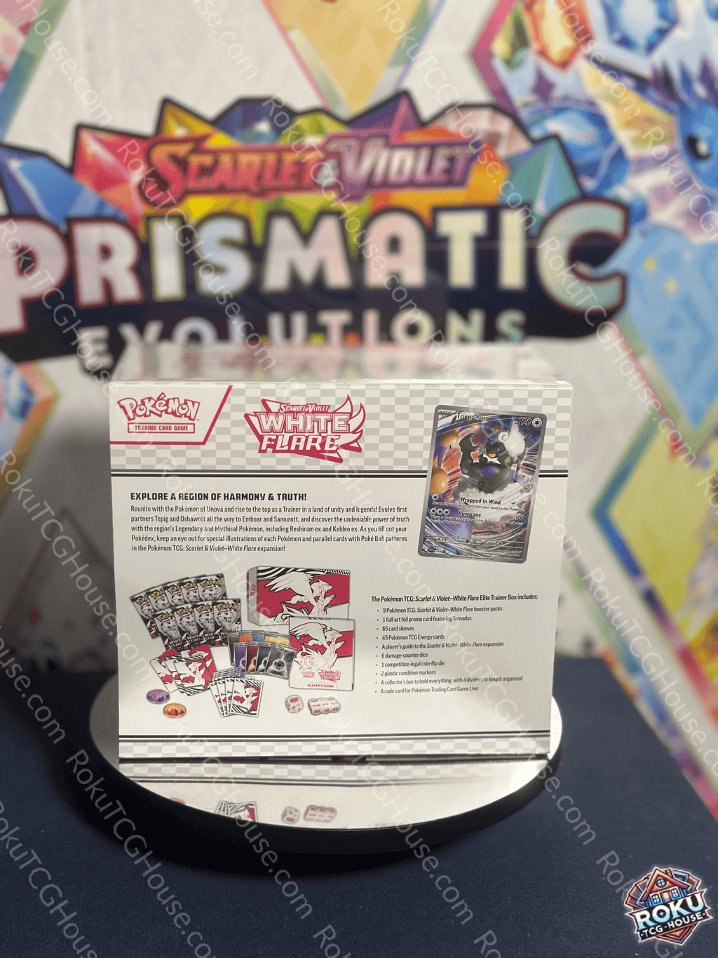 White Flare Elite Trainer Box (ETB)