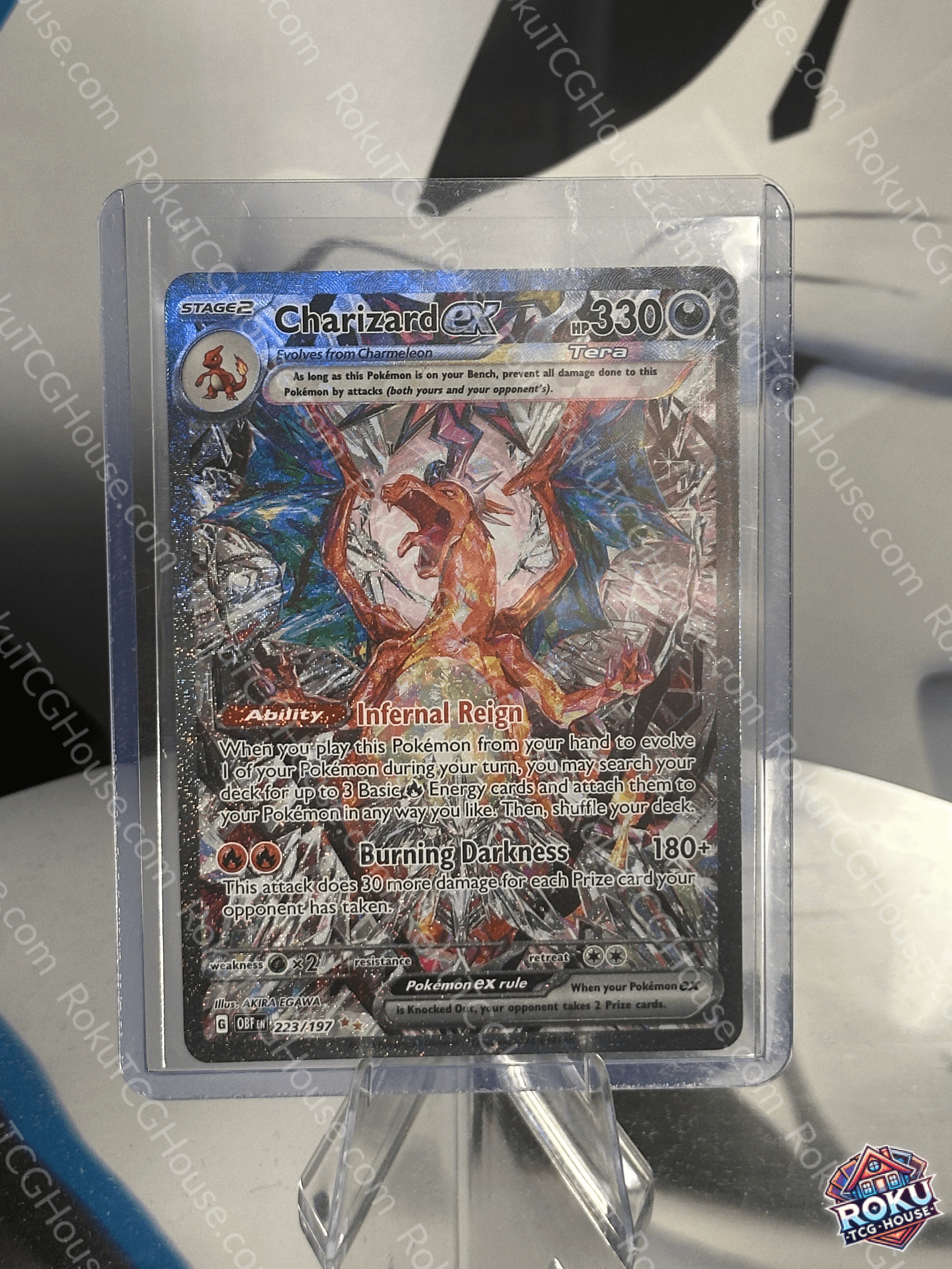 Charizard EX - Obsidian Flames - Pokemon Card (NM)