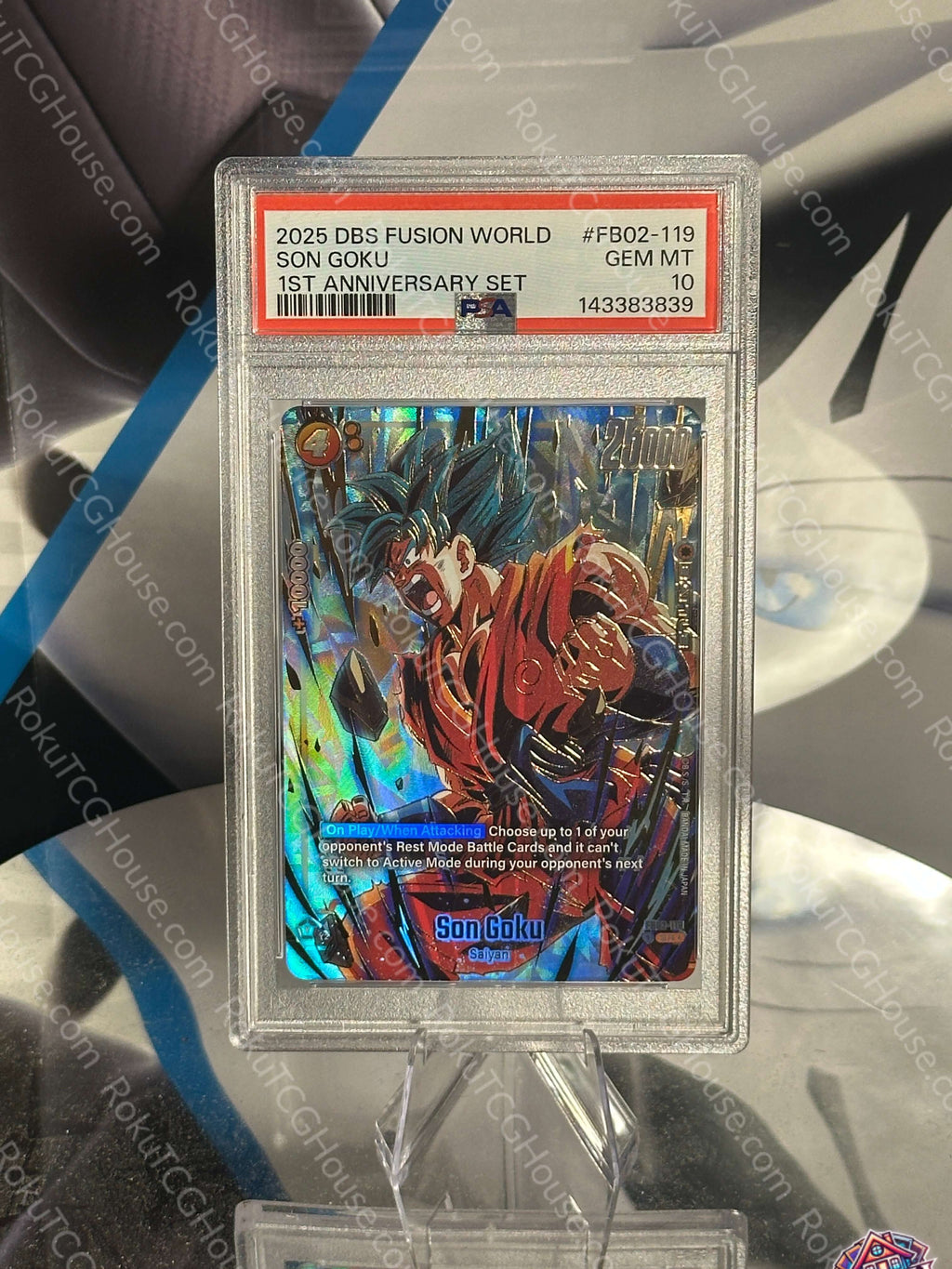 Son Goku - 1st Anniversary Set - Dragon Ball Super Card (PSA 10)
