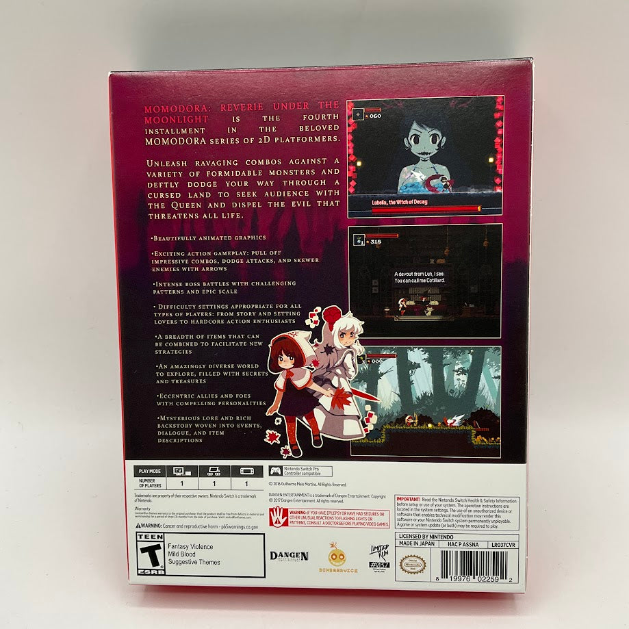 Momodora [Deluxe Edition] Nintendo Switch Sealed