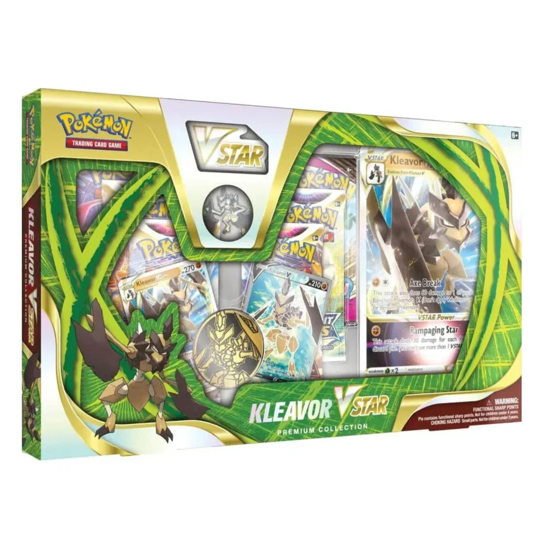 Pokemon TCG Kleavor VSTAR Collection Box
