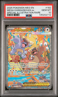 MEGA KANGASKHAN ex SPECIAL ILLUSTRATION RARE 2025 POKEMON MEG EN-MEGA EVOLUTION PSA GEM MT 10