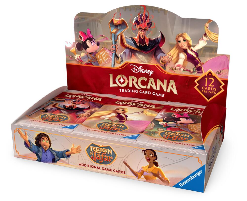 Disney Lorcana Reign of Jafar Booster Box 24 Packs