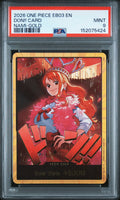 DON!! CARD NAMI-GOLD 2026 ONE PIECE EB03-EXTRA BOOSTER -ONE PIECE HEROINES EDITION- PSA MINT 9