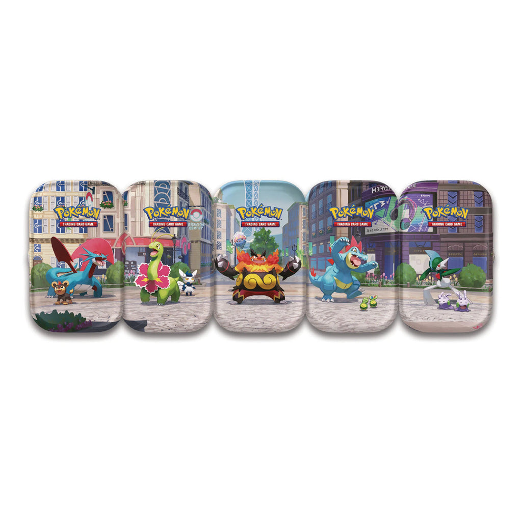 Pokemon TCG Lumiose City Mini Tins (Display)